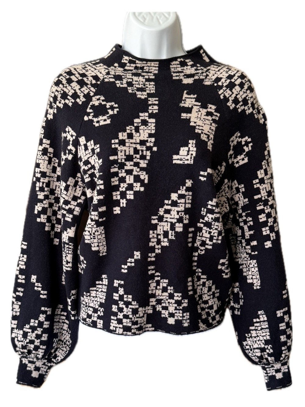 Anthropologie Beatrix Mock-Neck Sweater
